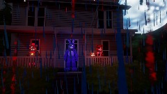 Monster house ending screen!