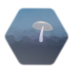 Grey mushroom light