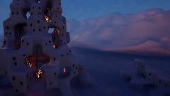 Desolate Planet dwellings