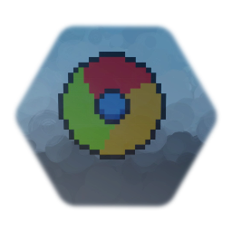 Pixel Art - Google Chrome Logo
