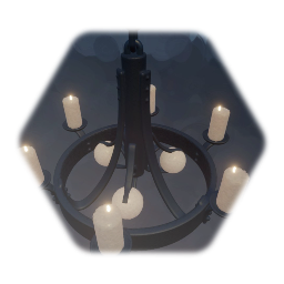 CO - Electric Roof Light - With Wax Candles