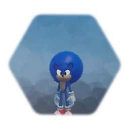 Fluffy Movie Sonic