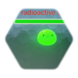 Radioactive Slime With Enemy AI