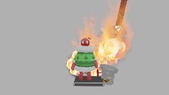 Bobette goes on a treadmill machine...