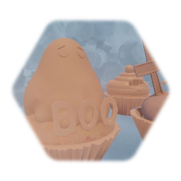 Halloween Spooky Cupcakes Templates