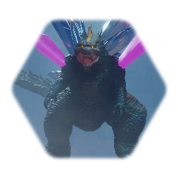 Ghost of godzilla (SPACE GODZILLA FANMADE)