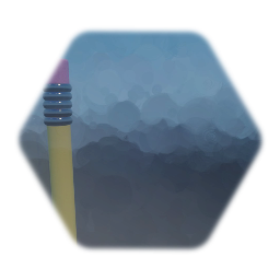 Unsharpened pencil