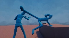 Double Takedown / Machete Fight Animation