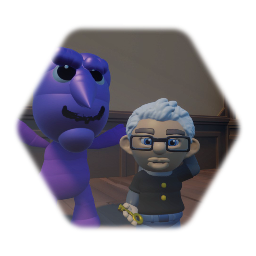 Ao oni and Hiroshi