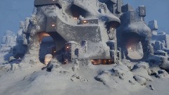 Snow Fortress Scene