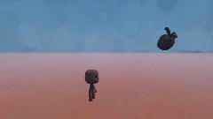 Sackboy helps brother