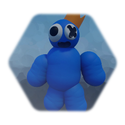 Rainbow friends blue