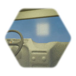 Drivable breakable car