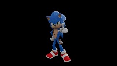 Movie Sonic CGI RIG V1.0 running