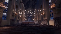Hogwarts Great Hall (Duelling Club- Night)