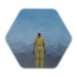 Remix of The backrooms  Hazmat suit