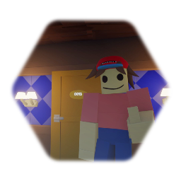 [Roblox Doors] The Player but stylized (*@ryq_mur*)