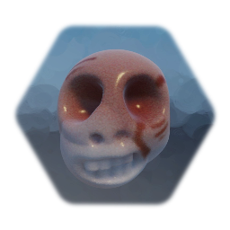 Strange Head Skull