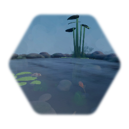 Rivière et clapotis d'eau