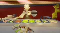 Dinner food for hungry mice after taking over the world