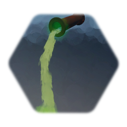 Toxic waste pipe