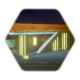 Cyberpunk Store Facade 1