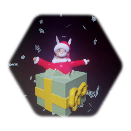 Bunnykins Figure - Santa's Helper