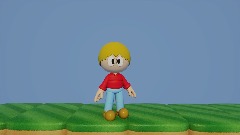 The Super Emilio 3d Adventure Rewritten Title screen