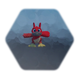 Remodeled red Falcon