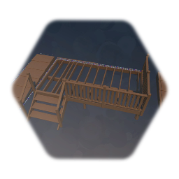 Deck Build Under Construction Example