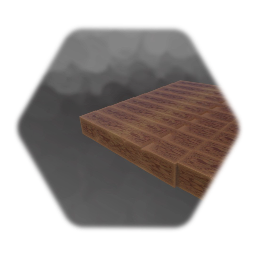 Wooden plank long