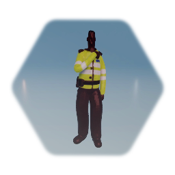 Hi-Viz Police Officer
