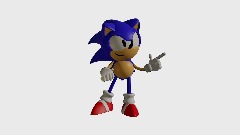 Sonic pendrive azul countdown