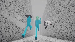 The Gang Running to Adventure