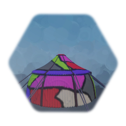 Bright Coloured Comic DreamFest 23 Yurt