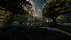 Skyrim Inspired Town Square - For upcoming RPG.