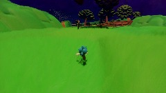 Sonic in: Null Space!  Sonic forces Null Space remake!