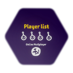 Online Mutiplayer<term> Player list