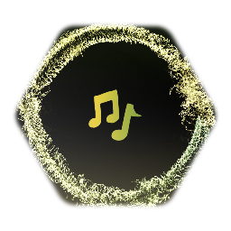 A kitten walking under the moon