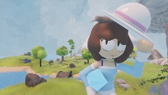 Gem hunter on Kiwi island