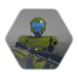 Space Hero w/ Gun - WIP