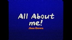 All about me!