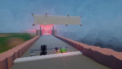 Futuristic Racetrack Cosmo
