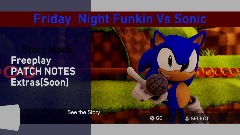 Vs Sonic Main Menu