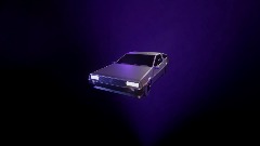 Stylised DeLorean Functional remix