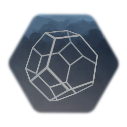 Wireframe Truncated Octahedron