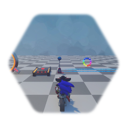 SonicXShadow Generations All Stars Racing Tranformed & Knuckles