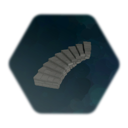 Curved Dungeon Steps