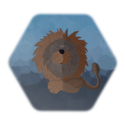 Lion (Painted)