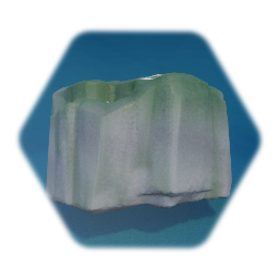 Blocky Craggy Rock